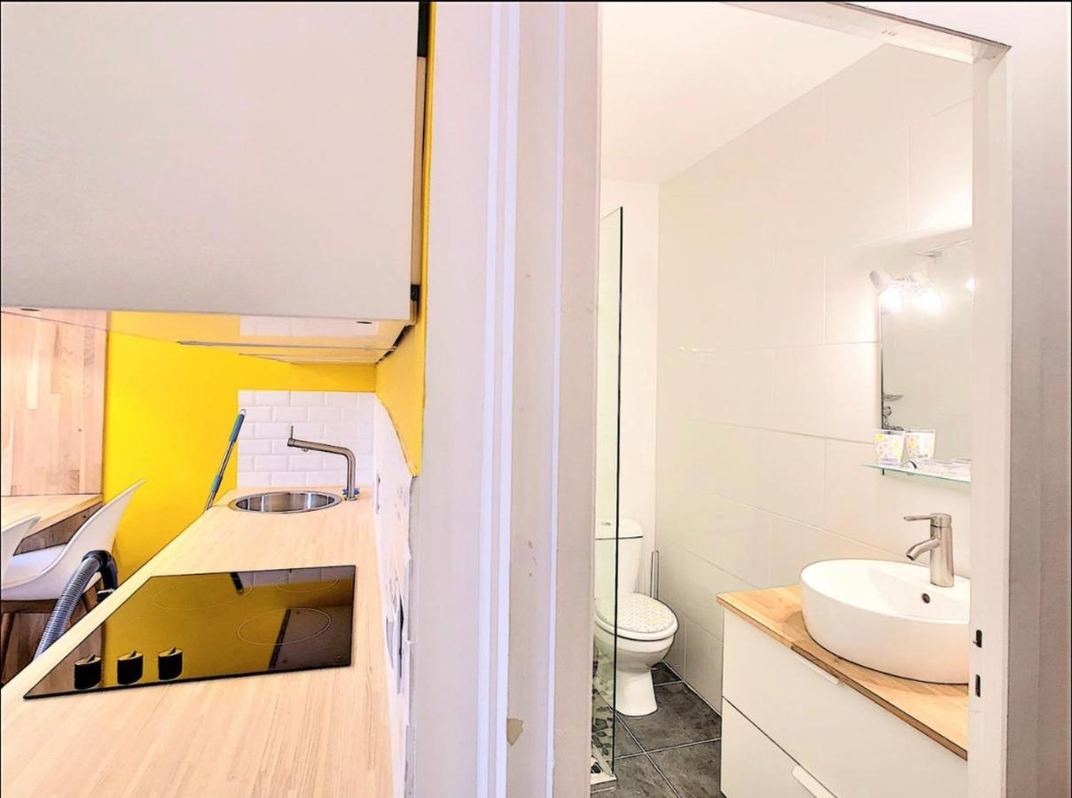 Centre Saint-Gervais Studio Jaune Moderne Proche Telecabine 2 Pers Eksteriør billede