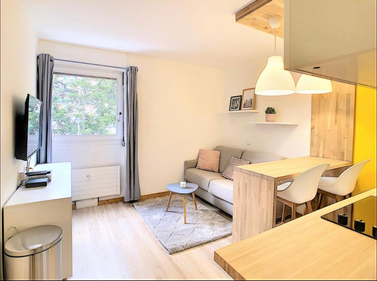 Centre Saint-Gervais Studio Jaune Moderne Proche Telecabine 2 Pers Eksteriør billede